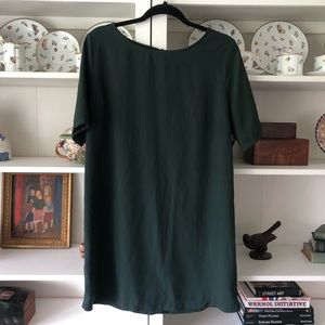 Forever 21 Hunter Green Shift Dress